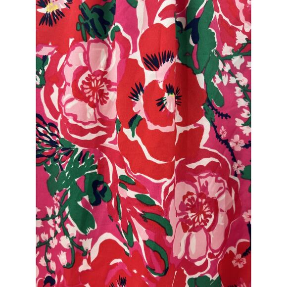 Lilly Pulitzer Womens “A Thing Called Love” Print Button Down Blouse Size XS - Picture 10 of 10
